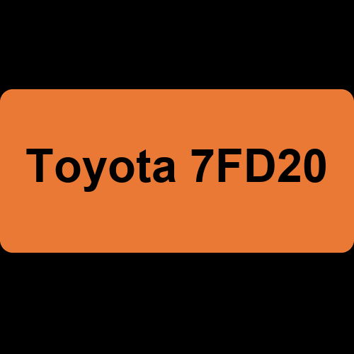 Toyota 7FD20